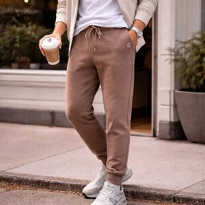 Champion x Todd Snyder Jogger Sweatpants Large Brown Cotton Drawstring Mens